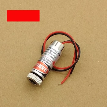 

One word laser export industry 5mW adjustable focal length laser head module laser light LED red one word