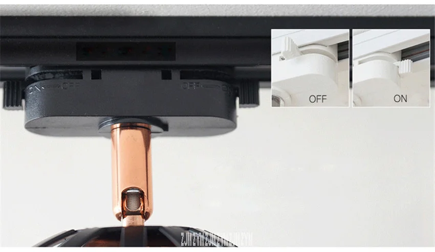 JX0229 светодиодный Трековый светильник Современный простой Трековый Точечный светильник для магазинов одежды отслеживающий светильник для