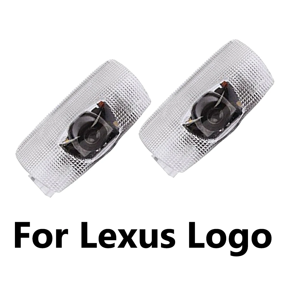 

2-40 pcs For Lexus Logo Car Door Courtesy Light For RX ES GS SX LS LX IS Car Styling LED 12V Laser Ghost Shadow Badge Light