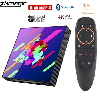 

Smart Box Android 9.0 Tv Box A95XZ2 Bluethooth 2.4/5.0G WiFi Google Play TouYube HD 4K USB 3.0 Android Tv Box With Voice Remote
