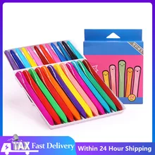 

36 Colors Triangular Crayons Safe Non-toxic Triangular Colouring Pencil For Students Kids Children Stationery School Supplies