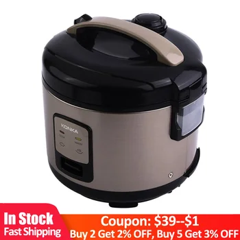 

KONKA 1L Rice Electric Cooker 1.5Kpa Micro Pressure Rice Cooking Machine With Non-Stick Coating Detachable Exhaust Valve