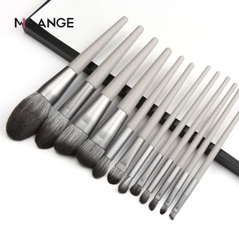 

MAANGE 12 Pcs Makeup Brushes Set Cosmetic Foundation Powder Blush Eyeshadow Eyelash Lip Blending Face Make Up Brushes Tool Kit