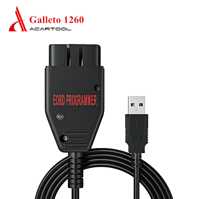 Диагностический сканер Galleto 1260 ECU мигалка ЭБУ чип тюнинг EOBD2 Flasher OBD2