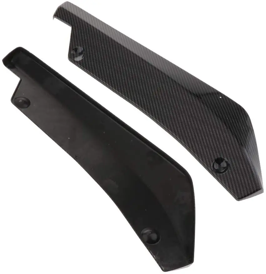 

2 упаковки, боковое крыло, юбка, внешний задний бампер, спойлер, наборы деталей для кузова автомобиля, подходит большинству транспортных средств, правый, левый, нижний, задний