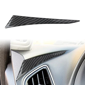 

Car Interior Left Dashboard Sticker Cover For Infiniti Q50 Q60 2014 2015 2016 2017 2018 2019 Carbon Fiber