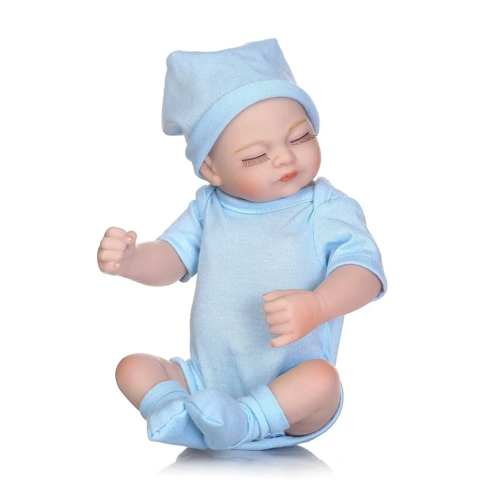 OCDAY 26CM Reborn Baby Dolls Cute Design Kids Soft Vinyl Lifelike Newborn Doll Girl Best Birthday Gift For Children Girls Toys OCDAY 26CM Reborn Baby Dolls Cute Design Kids Soft Vinyl Lifelike Newborn Doll Girl Best Birthday Gift For Children Girls Toys