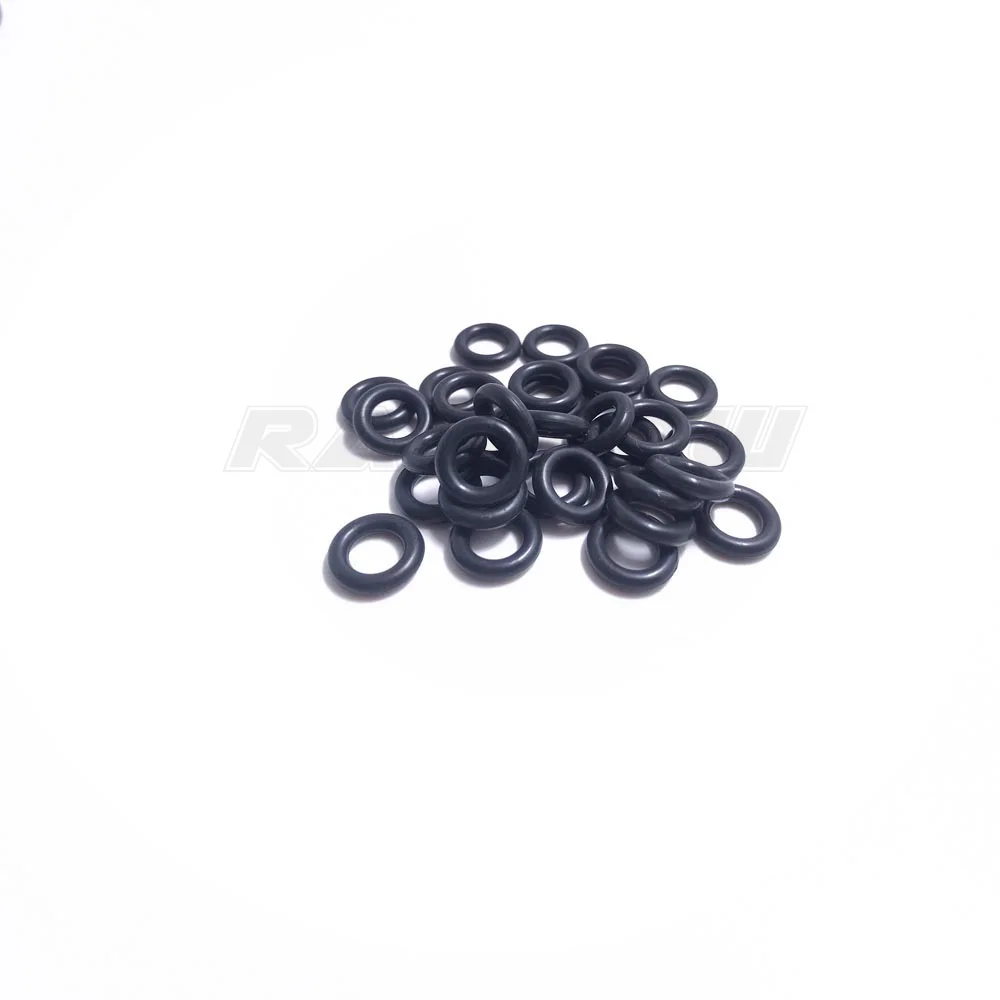 100 PCS Size 8*3.25mm 16600EN200 Fuel Injector Rubber O Ring 21026 For Impreze Tiida Mitsubishi