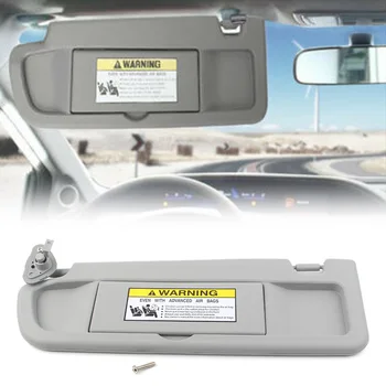 

Car Sunshade Shield Left Side Sun Visor For Honda Civic EX LX Sedan SI Coupe 2006 2007 2008 2009 2010 2011 Light Gray