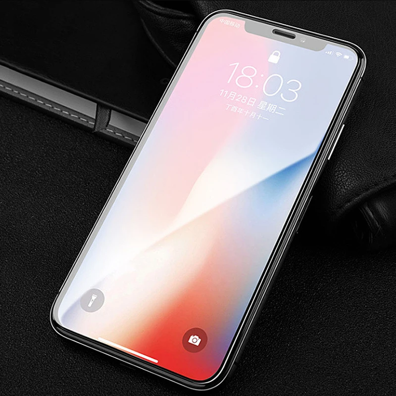 Стекло защитная пленка на весь экран HD для iphone 6/7/8 X 11|Защитные стёкла и плёнки| |
