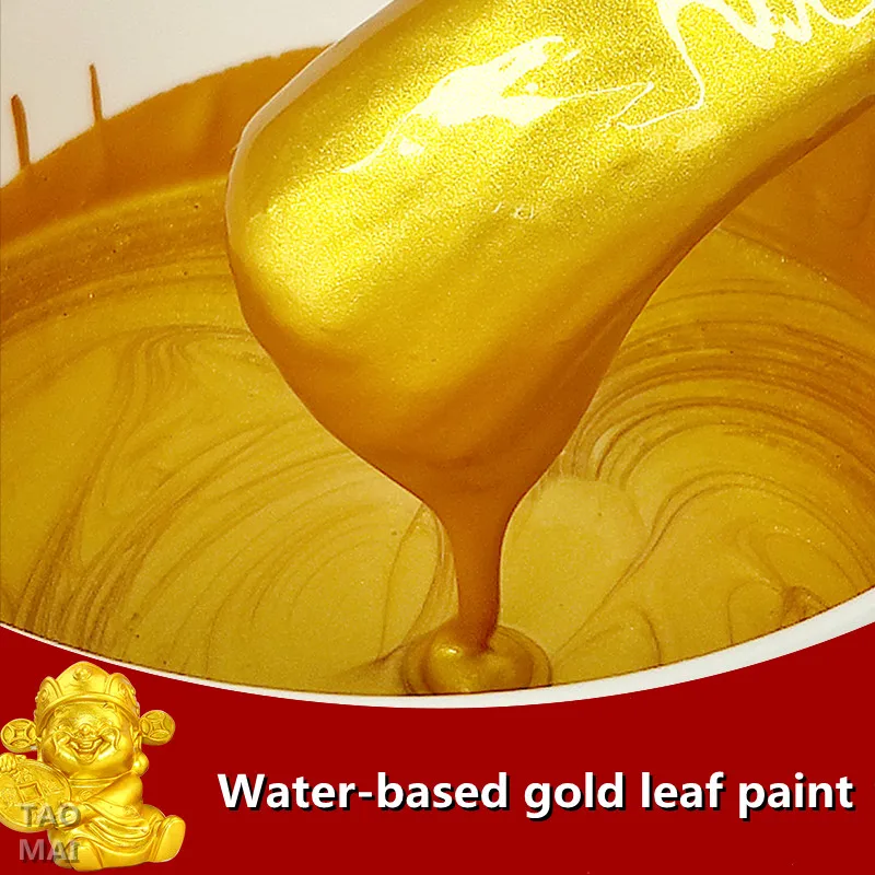 Water based Environmentally Friendly Gold Leaf Paint, Safe and