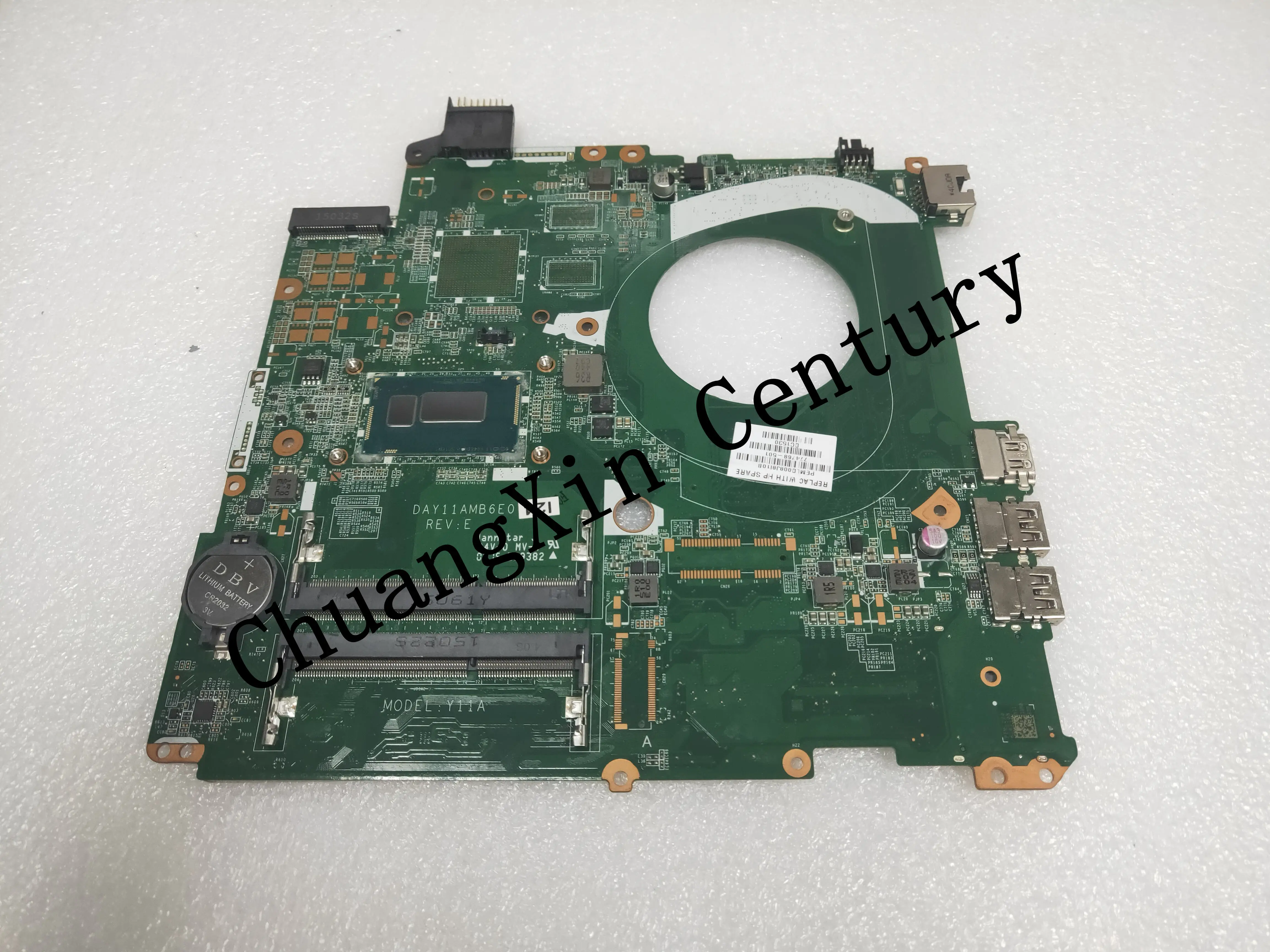 Для hp 15-P серийная материнская плата для ноутбука DAY11AMB6E0 с I7-4510/4500U DDR3 полностью протестирована