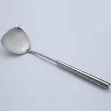 В настоящее время доступны оптом 304 кухонные инструменты из нержавеющей стали лопатка для ресторана кухонная лопатка кухонные приборы Ladel