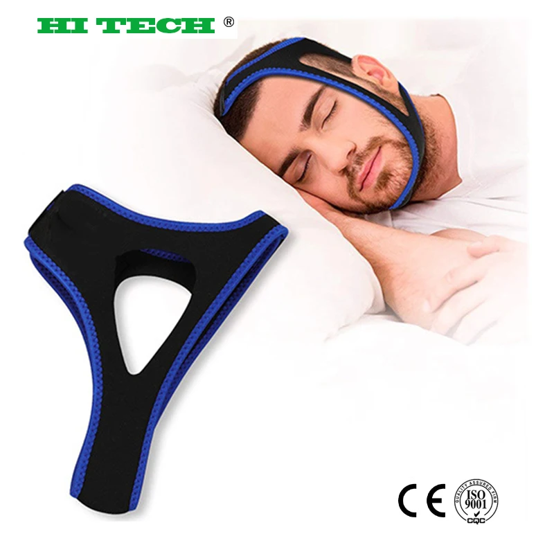 

Anti Snore Chin Strap Stop Snoring Snore Belt Sleep Apnea Chin Support Straps for Woman Man Night Sleeping Aid Tools Hot Sale