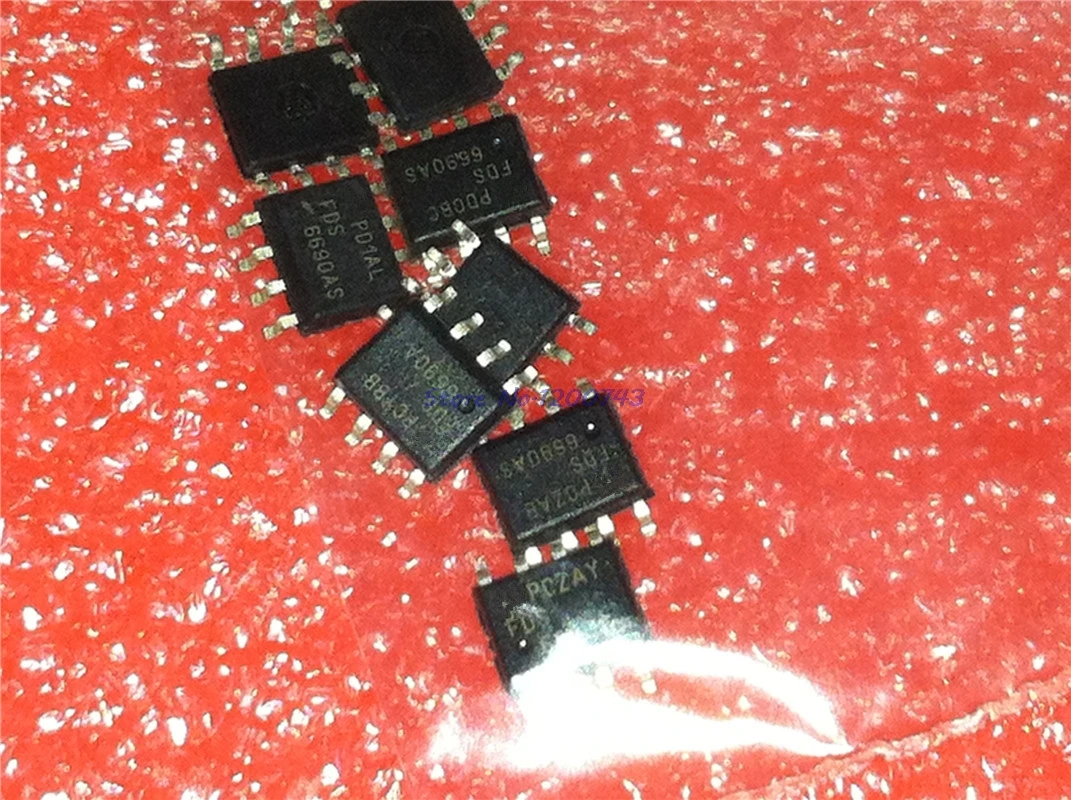 100 шт./лот FDS6690AS SOP8 FDS6690 SOP 6690AS SMD