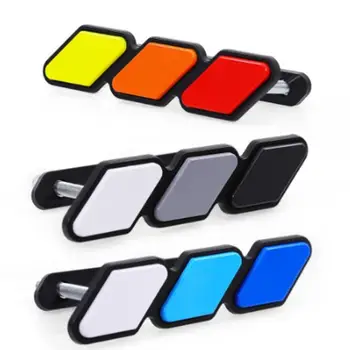 

For Toyota Tacoma 4Runner Tundra Tri-color 3 Grille Badge EMBLEM EOA