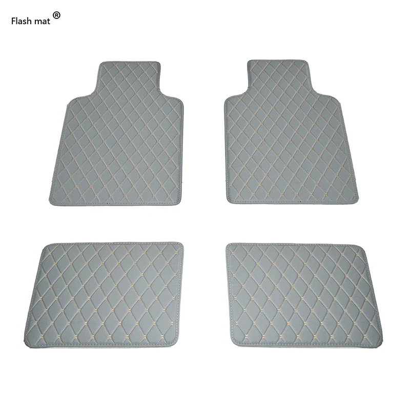 

Flash mat Universal car floor mats for Toyota Corolla Camry Rav4 Auris Prius Yalis Avensis Alphard 4Runner Hilux highlander foot