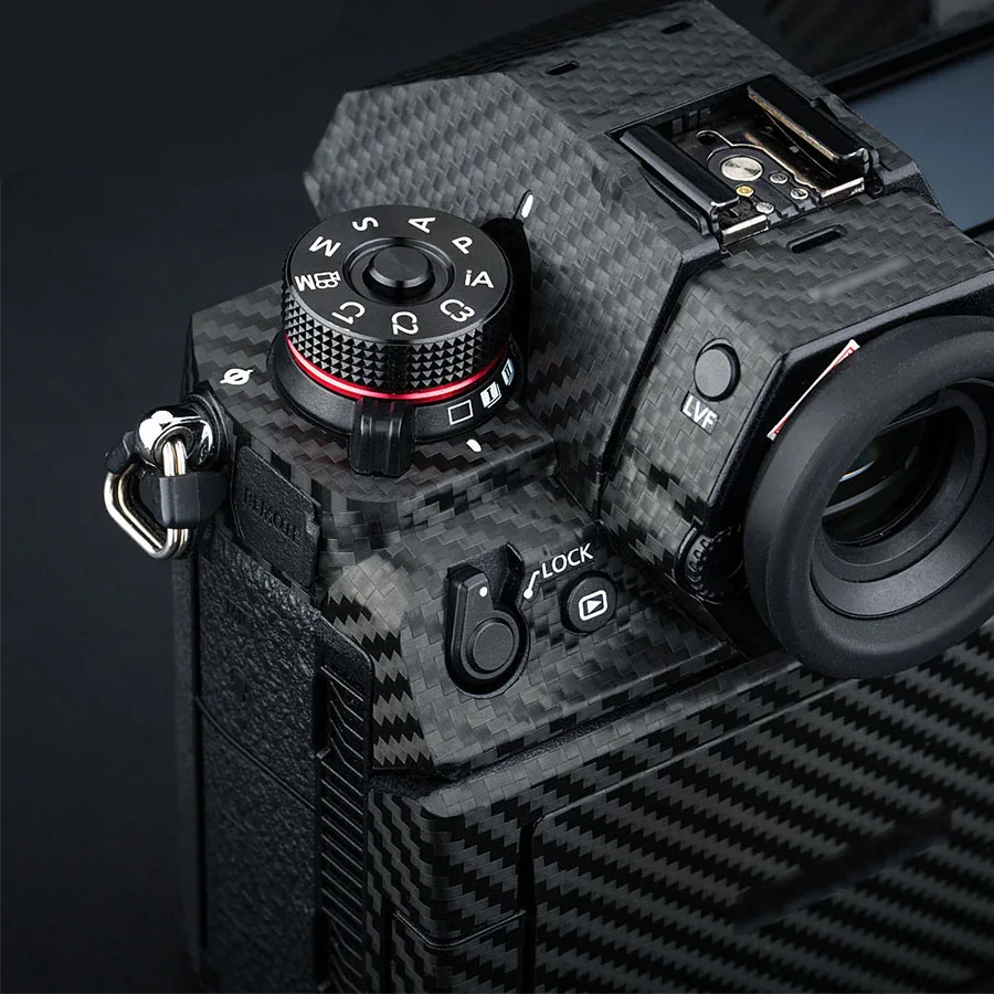 Фото Защитная пленка из углеродного волокна против царапин для камеры Panasonic S5 S1 S1R S1H GH5 GH5II GH5S GX9 G100 GH6 №1