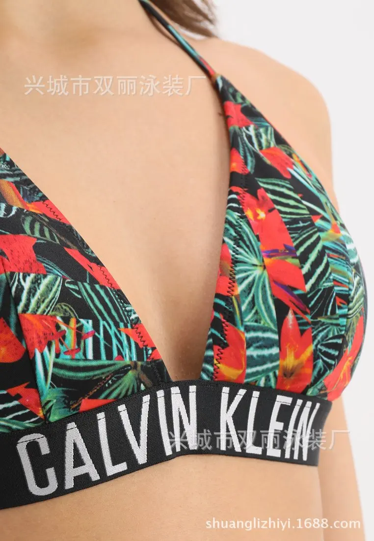

2018 New Style Europe And America Hot Selling Large Size Bikini Split Type Sexy Bathing Suit-
