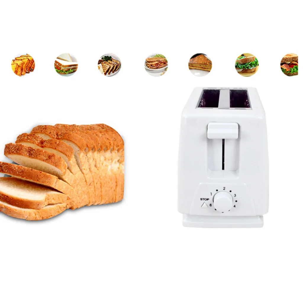 Большой емкости для выпечки с подогревом хлебопечка тостер 4 шт автоматический тостер домашний тостер для завтрака кухонный инструмент для выпечки#25