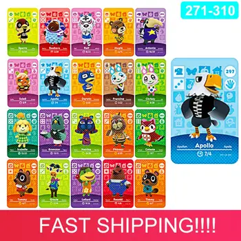 

Animal Crossing Card Work Card For NS Games Series 3 (271 To 310) Animal Crossing Cards Deck Table Board Game Entertainment