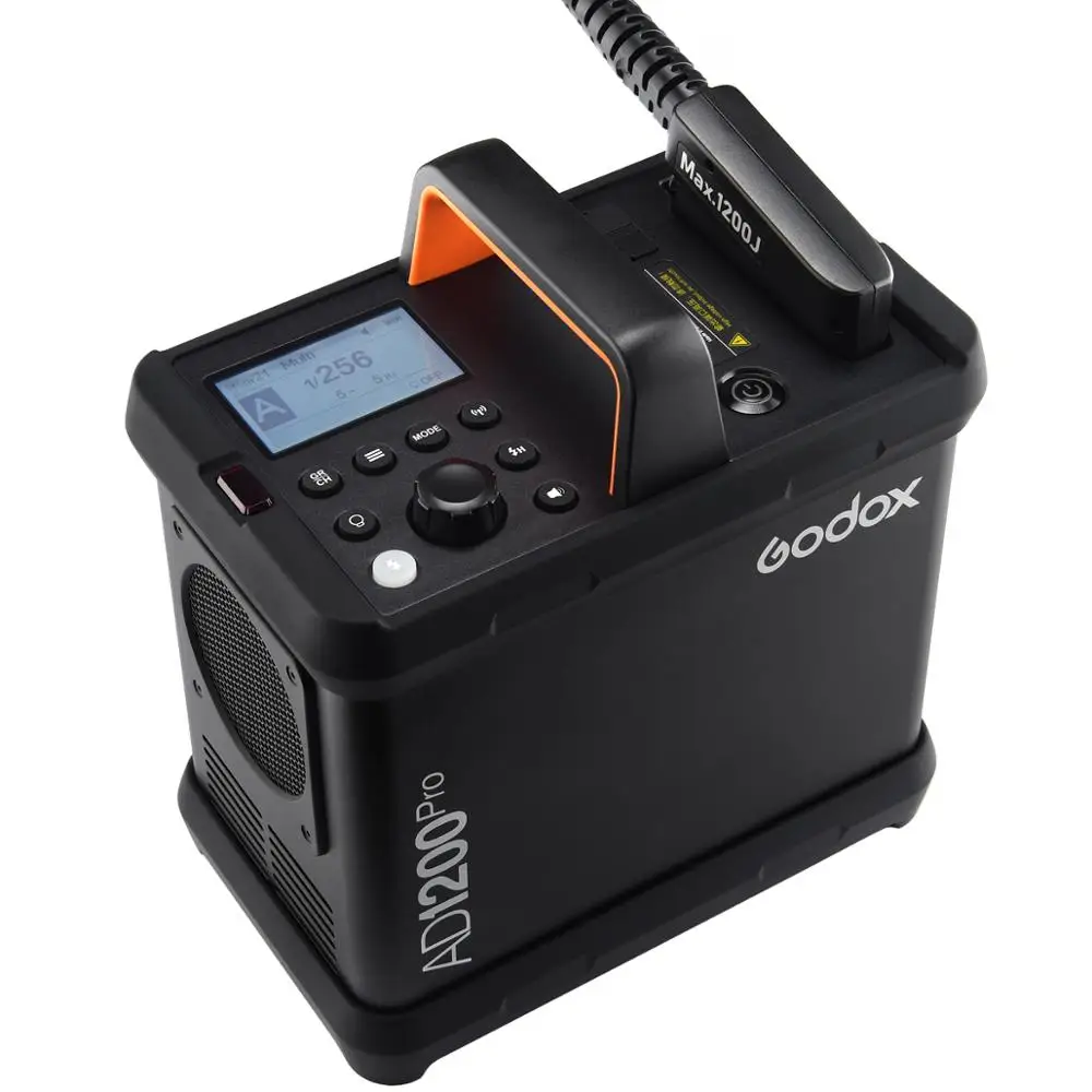 Godox AD1200Pro AD1200 Pro 1200Ws 2.4G TTL 1/8000 HSS 40W Modeling Light Outdoor Flash Strobe Monolight Battery Powered Flash on camera flash,camera flash