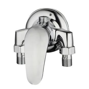 

Surface Mounted Brass Shower Faucet Solar Water Heater Mixing Valve Hot And Cold Taps Showers Switch WF91409
