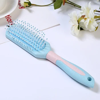

Massage Curly Cute Home Portable Wheat Straw Styling Brush Hair Comb Random Color Straight Detangle Salon Hairdressing Fashion
