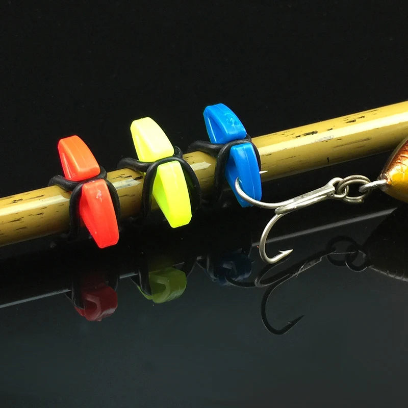 Fishing Fish Hook Secure Keepers Holders Lures Jig Hooks Safe Keeping Rod Tackle 