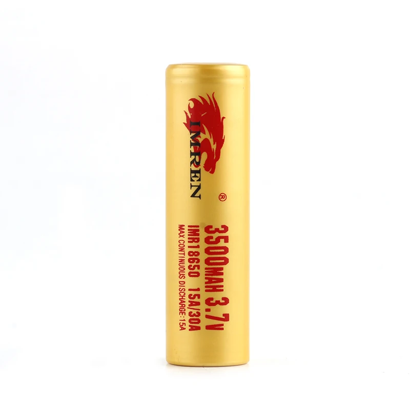 18650 Батарея 3 7 V литиевая батарея 3500mAh 30A|Перезаряжаемые батареи| |