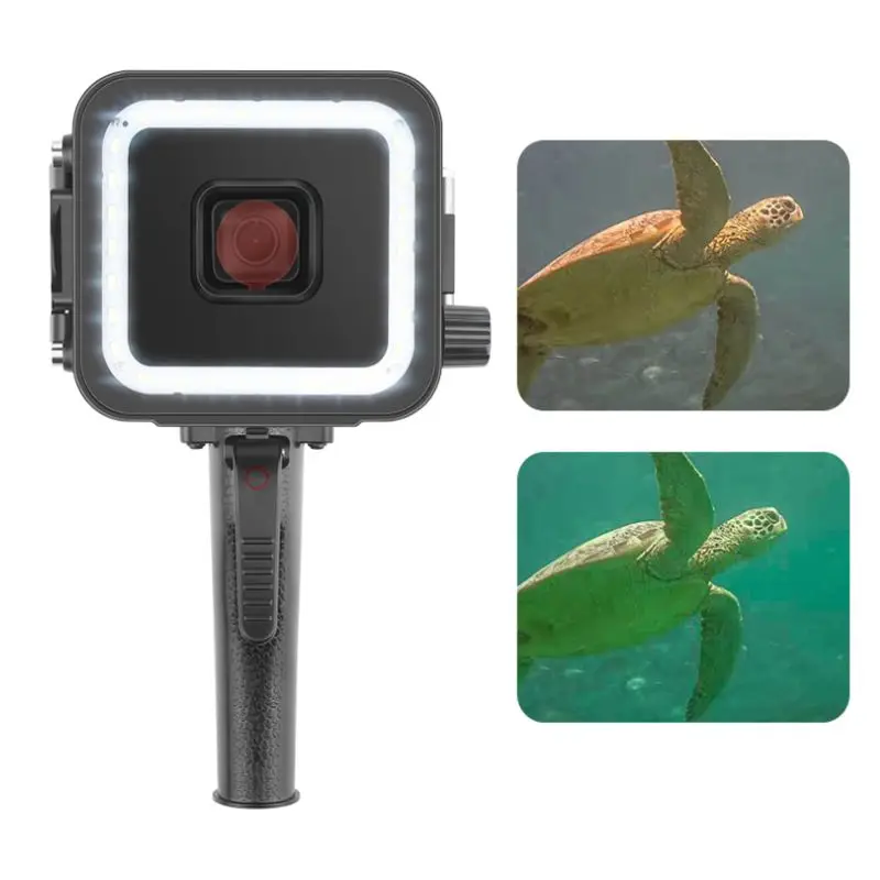 

Shoot XTGP540 35M Waterproof LED Lamp Diving Video Light with Red Filter for GoPro Hero 7 6 5 Black Action Sports Camera Light