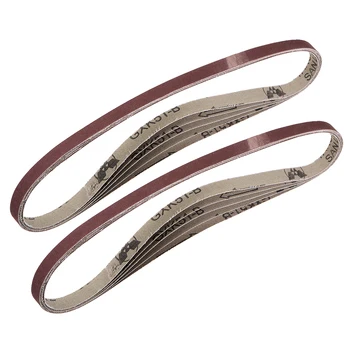 

uxcell Belt Aluminum Oxide Sand Belts 320 Grit 10pcs