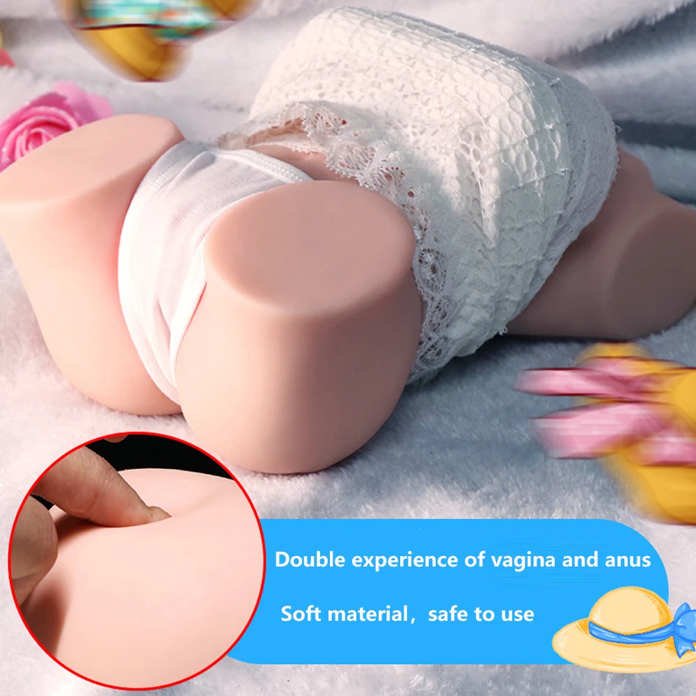 Intelligent Voice Big Ass Sex Doll Male Masturbator Artificial Vagina Real Pussy Erotic Adult Sex Toys For Men Masturbation Cup