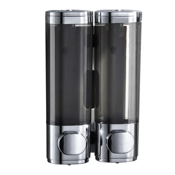 

Press Soap Dispenser Manual Soap Dispenser Wall Mounted Dish Liquid Lotion Gel Shampoo Chamber Dispenser bathroom accessories