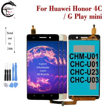 

LCD With Frame For Huawei Honor 4C LCD Display Screen Touch Digitizer Assembly For Huawei G Play mini Display CHM-U01 CHC-U23