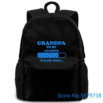 

for Grandfather Grandpa To Be Baby Announcement s Unique women men backpack laptop travel school adult student