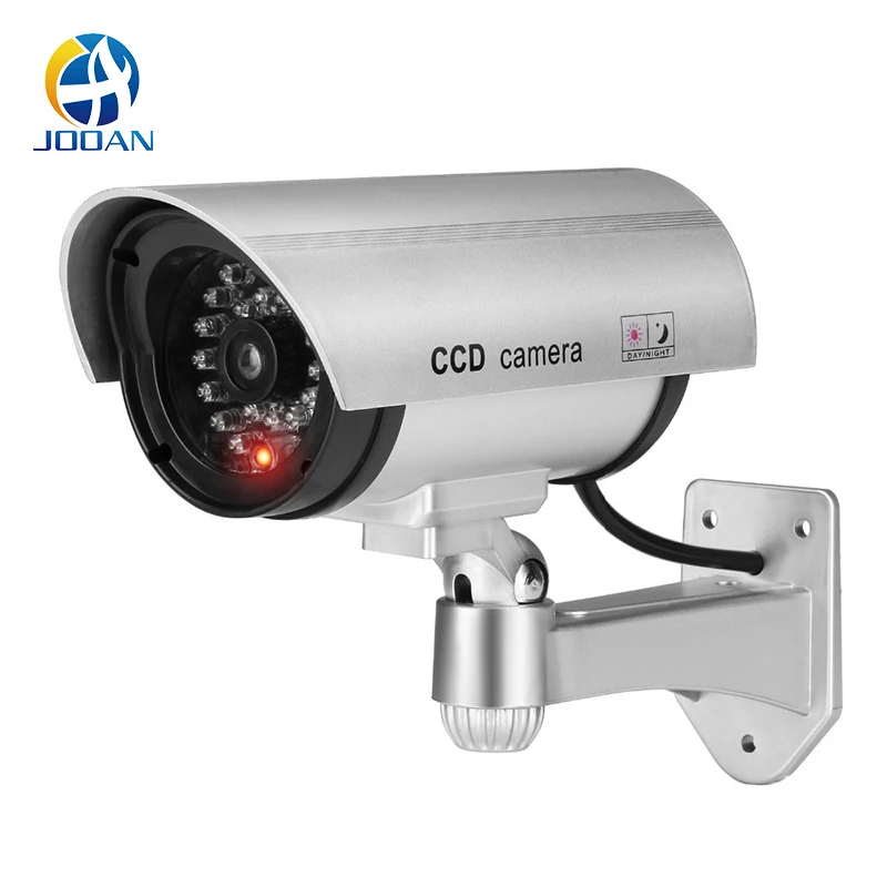 Cámara falsa de vigilancia CCTV, impermeable, con luz Led, simulación  interior y exterior|Cámaras de vigilancia| - AliExpress