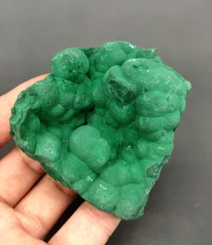 

120g Natural rare malachite mineral specimen green stone crystal teaching specimen Healing crystal Free shipping