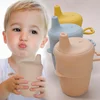 Portable Drinkware Baby Food Storage Snacks Cup Infant BPA Free Sippy Cup Silicone Feeding Accession For Kids Christmas gift 2