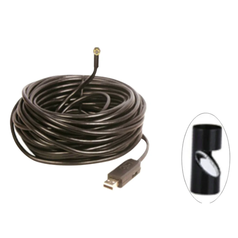 

15m Camera Sewer Cleaner Pipe Inspection Digital Durable Android Waterproof Portable Computer Video USB Endoscope Mini
