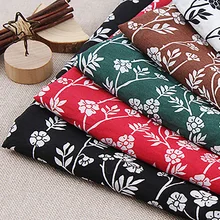 Lychee Life 50x140 см Ткань с цветочным принтом модные красочные ткани Ручное шитье для поделок одежда поставки украшения