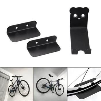 

3pcs/set Bike Bicycle Rack Cycling Pedal Padlock Holder Tire Wall Mount Bike Wall Support Storage Hanger Stand Bicycle Accessory