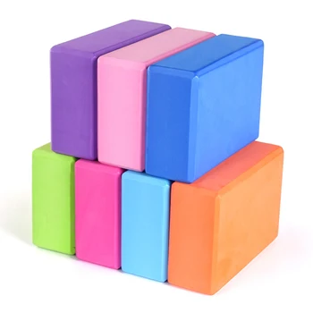 

2 PCS/set Yoga Block Props Foam Brick For Beginners Children Dance Leg Press Exercises Yoga Pillow Pilates EVA Yoga Block Brick