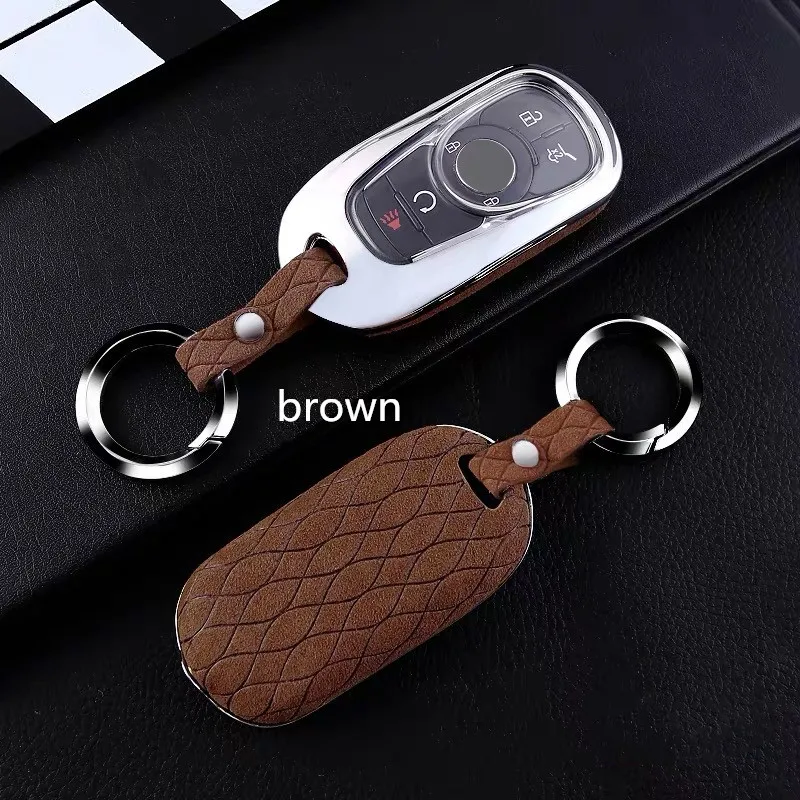 Чехол для ключей Fob чехол протектор из оцинкованного сплава для Buick ENCORE ENVISION NEW LACROSSE Shell keyless