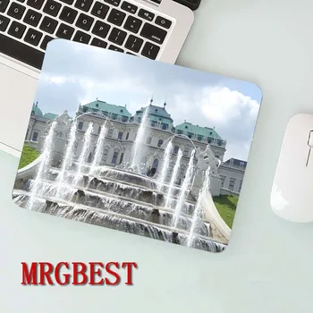 

MRGBEST big promotion 22X18cm non-locking mouse pad Versailles Palace landscape laptop desk daily office gaming