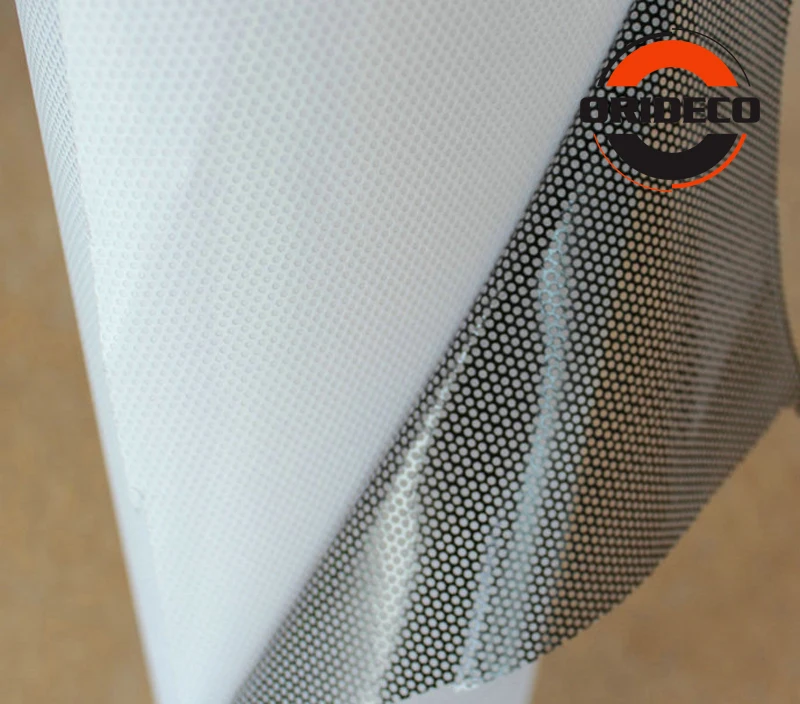 White Perforated Mesh Film One Way Vision Film 6