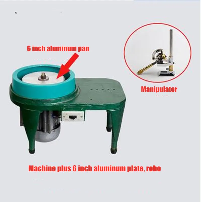 6 inch disk Малый нефритовый кольцевой угловой станок шлифовальный инструмент полировальный станок плоский шлифовальный станок для обработки драгоценных камней ma - Цвет: 6 inch disk