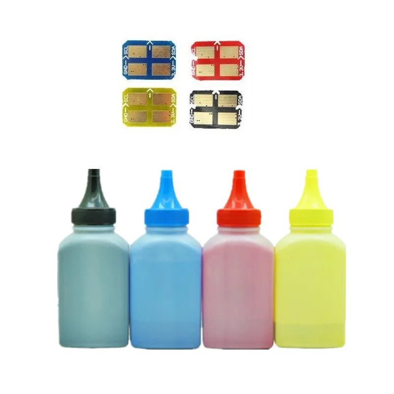 4x CLP300 Заправка тонер + чип для Samsung CLP-300 CLP-300N CLX-2160 CLX-2160N CLX-2161K CLX-2161NK CLX-3160N CLX-3160FN |