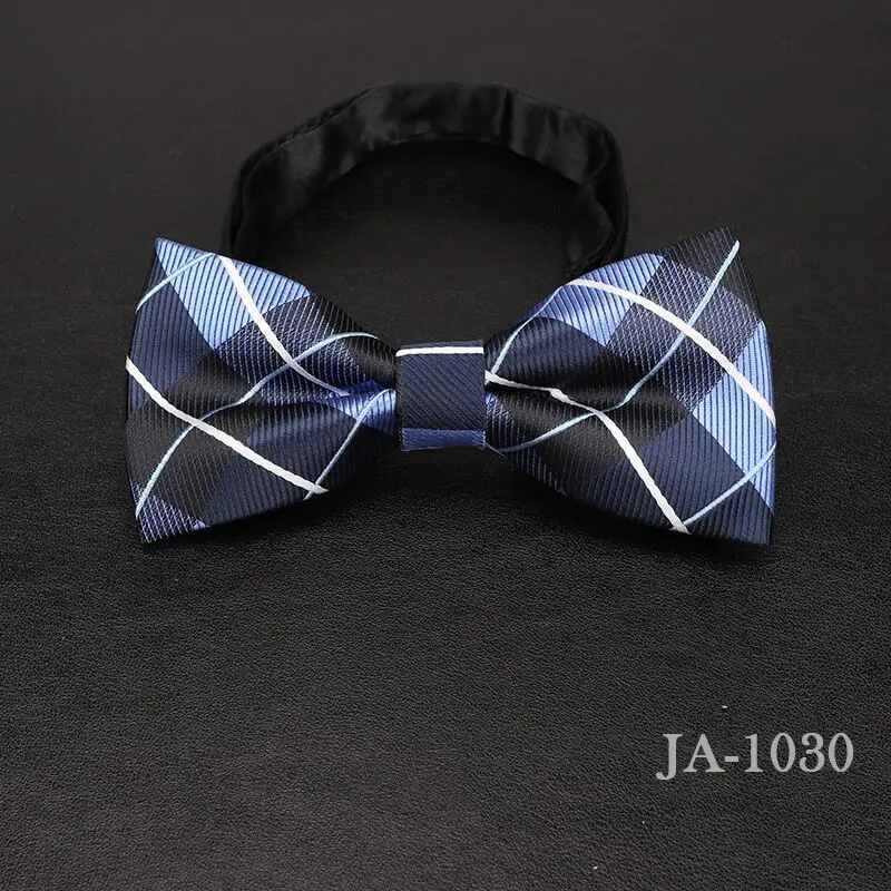 Дизайнерский галстук-бабочка, высокое качество, мода, мужская рубашка, аксессуары, темно-синий, в горошек, галстук-бабочка для свадьбы, для мужчин,, вечерние, деловые, официальные - Цвет: 1030