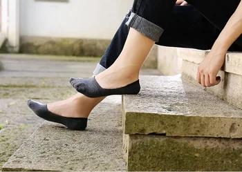 

DHL 200pair Unisex Male/Female Boat Non-Slip Invisible Liner Low Cut Soft Breathable Cotton Short Socks